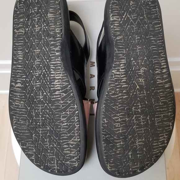 Marni black and pink Fussbett sandals size IT 38 / US 7.5 - Picture 5 of 10